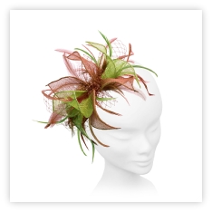 Dainty Bespoke Handmade Wedding and Races Fascinator available in many colours with samples available.