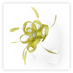 Dainty Bespoke Handmade Wedding and Races Fascinator available in many colours with samples available.