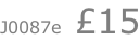 J0087e  £15